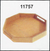 Octagonal Round Tray