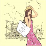 Girl with Bag